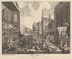 The Times, Plate 2, William Hogarth  British, Etching and engraving; fourth state of four