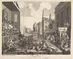 The Times, Plate 2, William Hogarth  British, Etching and engraving; fourth state of four