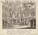 The Beggar's Opera, William Hogarth  British, Etching and engraving; sixth state of six