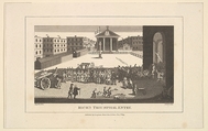 Rich's Glory, or His Triumphant Entry into Covent Garden, December 1732, Thomas Cook  British, Engraving