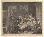A Harlot's Progress, Plate 2, William Hogarth  British, Etching and engraving; fourth state of four