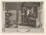 The Industrious 'Prentice a Favorite and Entrusted by his Master (Industry and Idleness, plate 4), William Hogarth  British, Etching and engraving; second state of two