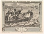 The Idle 'Prentice Turned Away and Sent to Sea (Industry and Idleness, plate 5), William Hogarth  British, Etching and engraving; second state of three