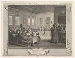 The Industrious 'Prentice Grown Rich and Sheriff of London (Industry and Idleness, plate 8), William Hogarth  British, Etching and engraving; second state of two