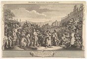 The Idle 'Prentice Executed at Tyburn: Industry and Idleness, plate 11, William Hogarth  British, Etching and engraving; second state of three
