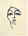 Head of a Woman II, Alexej von Jawlensky Russian, Lithograph