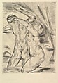 Potiphar's Wife (Potiphars Weib), Wilhelm Lehmbruck (German, Duisburg 1881–1919 Berlin), Drypoint; first state of two