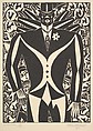 The Boxer (Le Boxeur), Frans Masereel Belgian, Woodcut