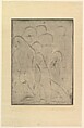 Composition (Große Komposition), Wilhelm Lehmbruck  German, Drypoint; first state of three