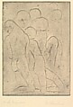 Composition (Große Komposition), Wilhelm Lehmbruck  German, Drypoint; second state of three