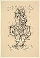 Ass (Esel), Paul Klee German, born Switzerland, Lithograph