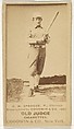 Sprague, Pitcher, Chicago, from the Old Judge series (N172) for Old Judge Cigarettes, Goodwin & Company, Albumen photograph