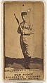 Gumbert, Pitcher, Chicago, from the Old Judge series (N172) for Old Judge Cigarettes, Goodwin & Company, Albumen photograph