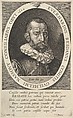 Portrait of Everhard van Reyd, Councillor of William, Prince of Orange, Jan Muller  Netherlandish, Engraving; New Holl.'s third state of four