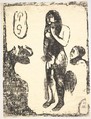 Eve, Paul Gauguin (French, Paris 1848–1903 Atuona, Hiva Oa, Marquesas Islands), Woodcut on japan tissue