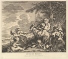 The Feast of Bacchus, Pierre Alexandre Aveline  French, Etching and engraving