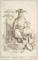 Chinese Musician, François Boucher  French, Etching