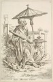 Another Chinese Musician, François Boucher  French, Etching