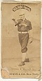 Geiss, Pitcher, Chicago, from the Old Judge series (N172) for Old Judge Cigarettes, Goodwin & Company, Albumen photograph