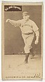 Boyle, Pitcher, Indianapolis, from the Old Judge series (N172) for Old Judge Cigarettes, Goodwin & Company, Albumen photograph