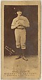 Boyle, Pitcher, Indianapolis, from the Old Judge series (N172) for Old Judge Cigarettes, Goodwin & Company, Albumen photograph