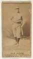 Burdick, Pitcher, Indianapolis, from the Old Judge series (N172) for Old Judge Cigarettes, Goodwin & Company, Albumen photograph