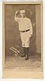 Daley, Catcher, Indianapolis, from the Old Judge series (N172) for Old Judge Cigarettes, Goodwin & Company, Albumen photograph