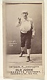 Getzein, Pitcher, Indianapolis, from the Old Judge series (N172) for Old Judge Cigarettes, Goodwin & Company, Albumen photograph