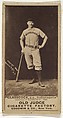 Glasscock, Shortstop, Indianapolis, from the Old Judge series (N172) for Old Judge Cigarettes, Goodwin & Company, Albumen photograph