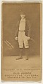Jerry Denny, 3rd Base, Indianapolis, from the Old Judge series (N172) for Old Judge Cigarettes, Goodwin & Company, Albumen photograph