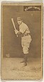 Myers, Catcher, Indianapolis, from the Old Judge series (N172) for Old Judge Cigarettes, Goodwin & Company, Albumen photograph