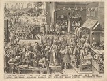 Justice (Justicia) from The Virtues, Philips Galle  Netherlandish, Engraving