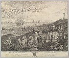 Selling Fish at Scheveningen (Vente de Poisson a Schevelinghe [sic]) after the painting in the collection of the Comte de Vence, Quentin Pierre Chedel  French, Etching and engraving