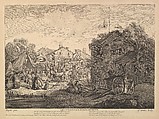 Soldiers in a Good Mood (Les Soldats en Bonne Humeur), Carel Breydel  Flemish, Etching and engraving