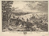 Robbery on a Road after a painting in the collection of the Duc de Choiseul, Louis Germain  French, Etching and engraving