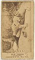 Cleveland, 3rd Base, New York, from the Old Judge series (N172) for Old Judge Cigarettes, Goodwin & Company, Albumen photograph