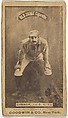 Roger Connor, 1st Base, New York, from the Old Judge series (N172) for Old Judge Cigarettes, Goodwin & Company, Albumen photograph