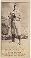 Ed Crane, Pitcher, New York, from the Old Judge series (N172) for Old Judge Cigarettes, Goodwin & Company, Albumen photograph