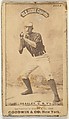 Thomas H. "Pat" Deasley, Catcher, New York, from the Old Judge series (N172) for Old Judge Cigarettes, Goodwin & Company, Albumen photograph
