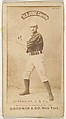Thomas H. "Pat" Deasley, Catcher, New York, from the Old Judge series (N172) for Old Judge Cigarettes, Goodwin & Company, Albumen photograph