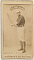 Thomas H. "Pat" Deasley, Catcher, New York, from the Old Judge series (N172) for Old Judge Cigarettes, Goodwin & Company, Albumen photograph
