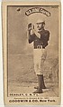 Thomas H. "Pat" Deasley, Catcher, New York, from the Old Judge series (N172) for Old Judge Cigarettes, Goodwin & Company, Albumen photograph