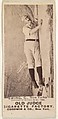 William "Buck" Ewing, Captain and Catcher, New York, from the Old Judge series (N172) for Old Judge Cigarettes, Goodwin & Company, Albumen photograph