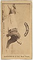 Bill George, Pitcher, New York, from the Old Judge series (N172) for Old Judge Cigarettes, Goodwin & Company, Albumen photograph