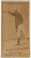 Bill George, Pitcher, New York, from the Old Judge series (N172) for Old Judge Cigarettes, Goodwin & Company, Albumen photograph