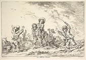 Leapfrog, Jacques Gabriel Huquier  French, Etching