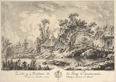 Landscape, Jean Pierre Louis Laurent Hoüel  French, Etching