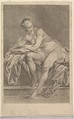 Study of Woman Bathing, Etienne Fessard French, Etching and engraving