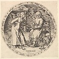 The Scolding Woman and the Cackling Hen, Pieter Bruegel the Elder Netherlandish, Engraving