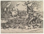Patience (Patientia), Pieter Bruegel the Elder  Netherlandish, Engraving